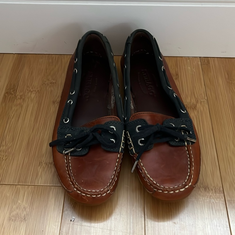 Leather Sebago Brown Bala boat shoes